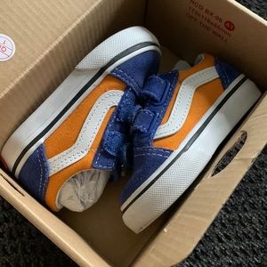 Old Skool V (POP) Blue & Gold